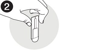 Ikona pokazująca, jak delikatnie przytrzymać podstawę haczyka Command™ na miejscu

